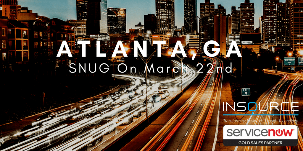 ServiceNow User Group in Atlanta SNUG