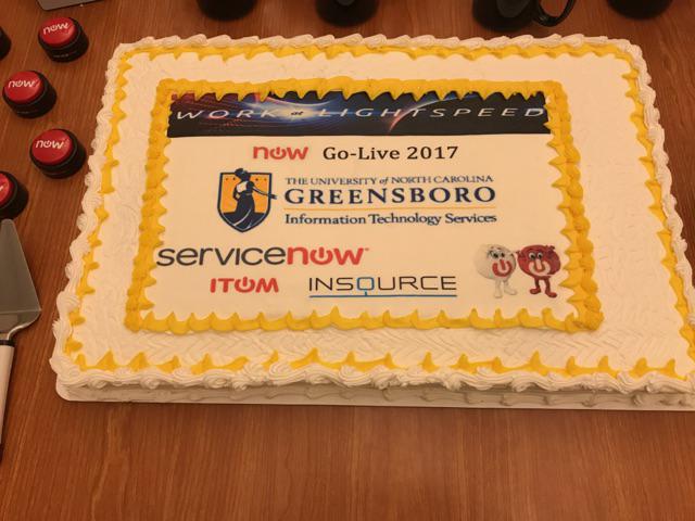 ServiceNow Partner Go Live- University of North Carolina Greensboro ITOM- InSource