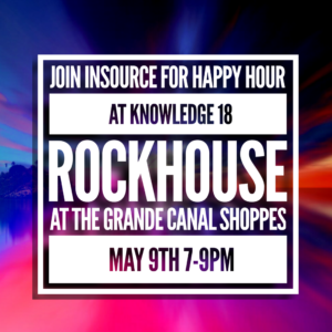 InSource Knowledge 18 Happy Hour- ServiceNow Partner- InSource