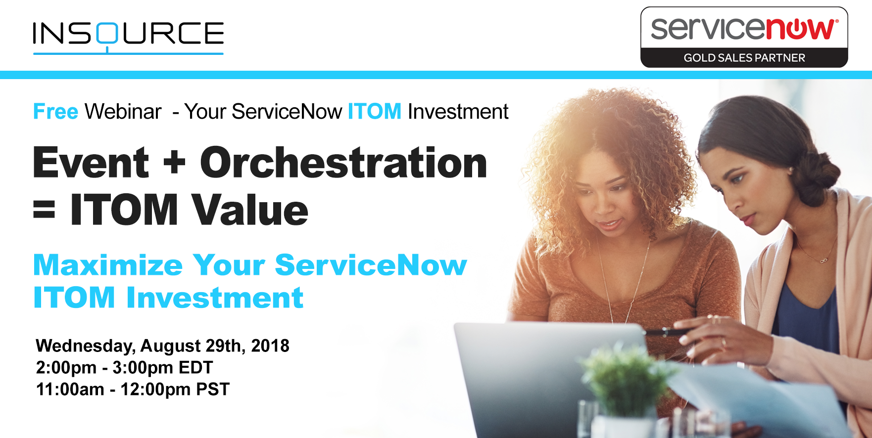 ServiceNow ITOM Free Webinar- Event and Orchestration- InSource