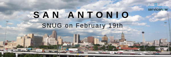 San Antonio SNUG on 19th February Sponsored by InSource, Inc.