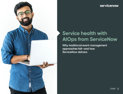 Service health with AIOps from ServiceNow
