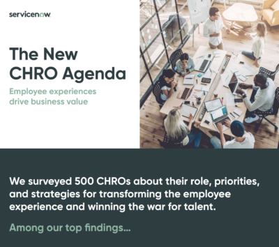 CHROs are using ServiceNow™️ HRSD platforms to drive digital change