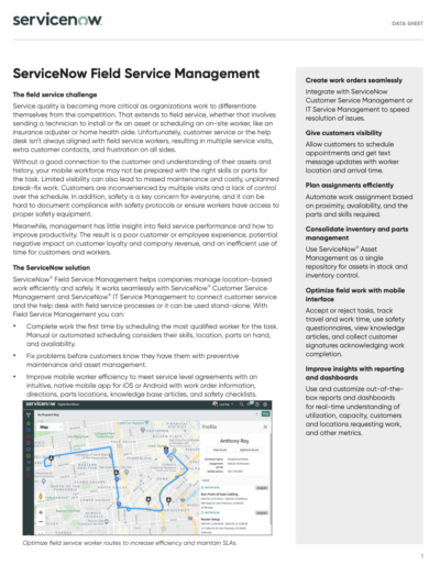 Connect CSM and field service agents with ServiceNow️ Field Service Management